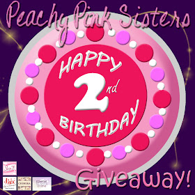 Peachy Pink Sisters 2nd Birthday Giveaway