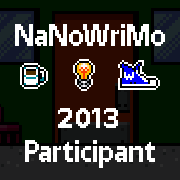 Driada na NaNoWriMo 2013!