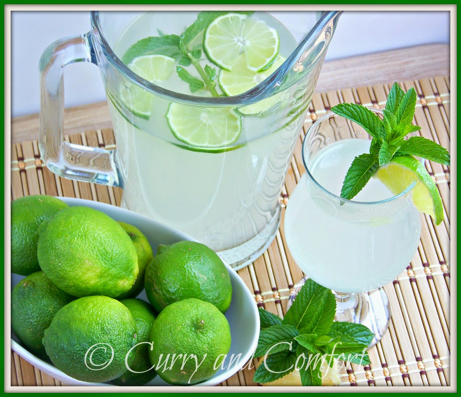Kitchen Simmer Lime Ginger Mint Cooler