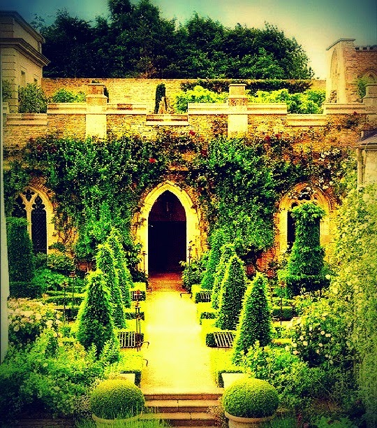Gothic Mansion Garden