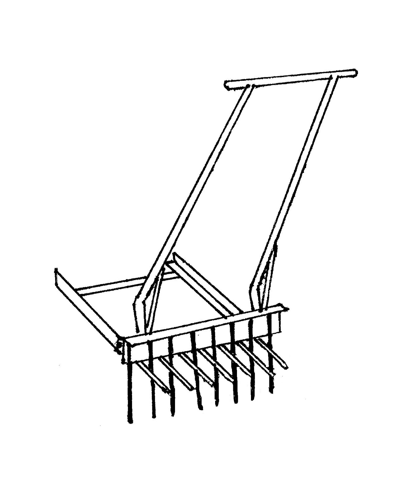 Alat pertanian menggemburkan tanah
