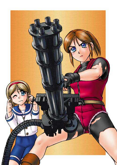 Doujinshi Hentai ambientado en Resident Evil 2