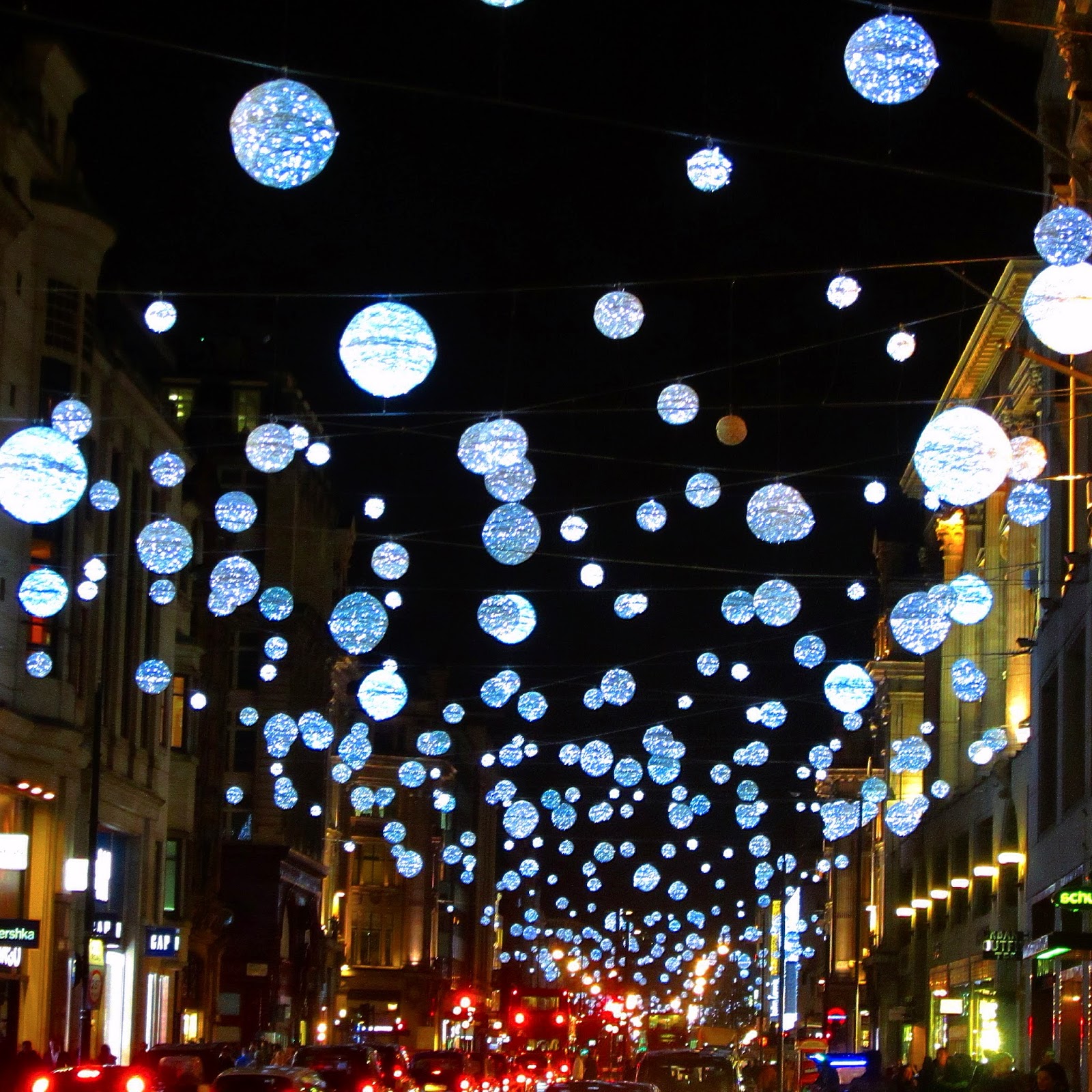 Ham Life Christmas lights on Oxford Street 2014