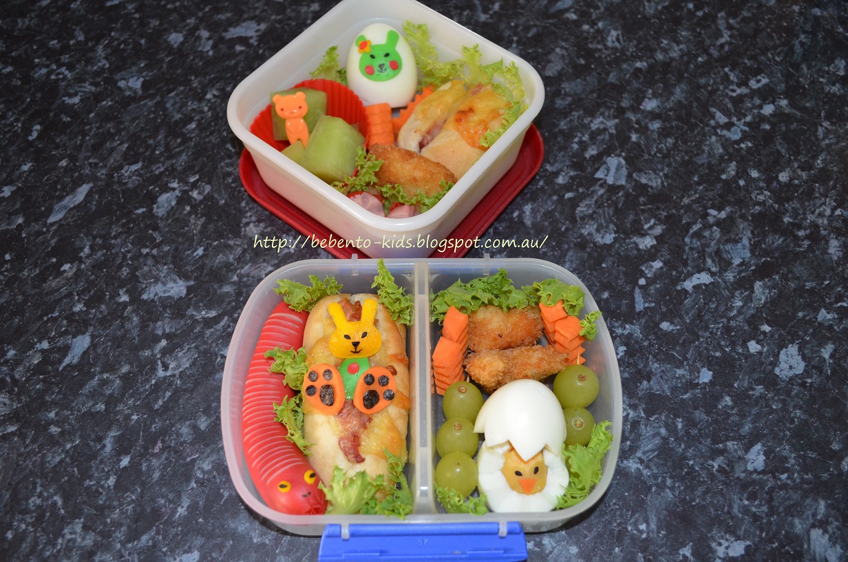 Bebento Kids Easter Rabbits and Hatching Egg