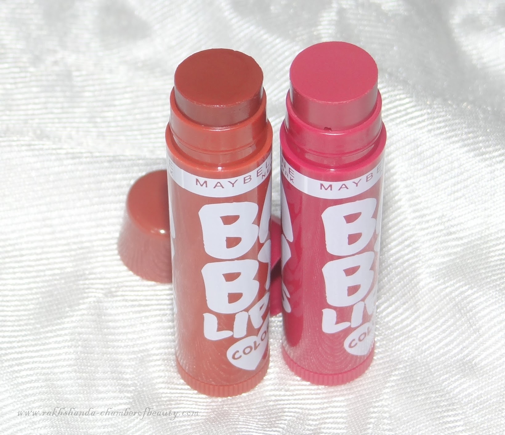Maybelline New York Baby Lips Spiced Up Lip Balm- Review, swatches and price, Spicy Cinnamon, Tropical Punch, Price in India, Indian beauty blog, Chamber of Beauty