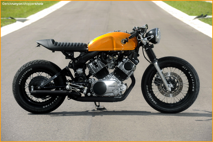 Yamaha als Café Racer