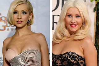 Christina Aguilera, Before and After Weight