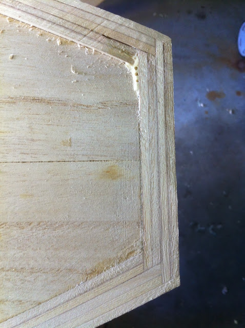 wood surfboard rails