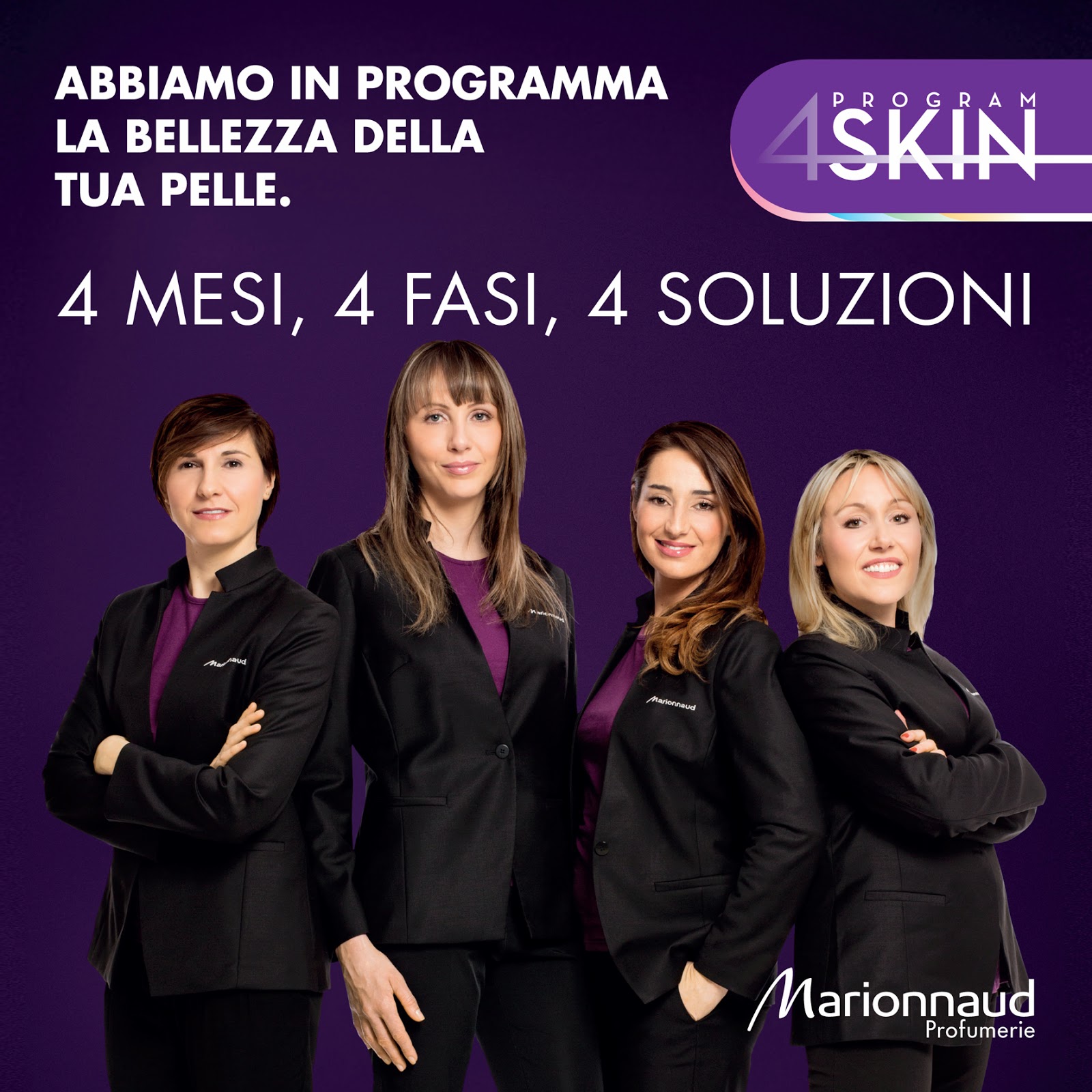 Marionnaud 4Skin Program  : la terza fase dedicata al viso