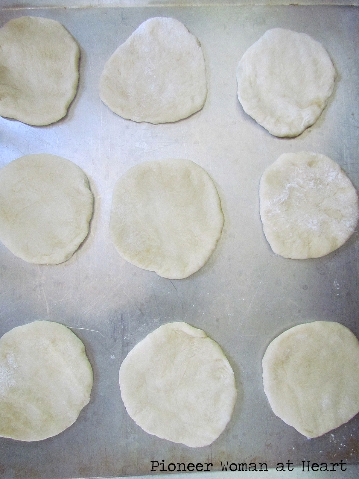 Pioneer Woman at Heart Homemade Flour Tortillas