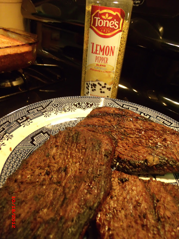 COUNTRY WHISPERS Lemon Pepper Steak Marinade