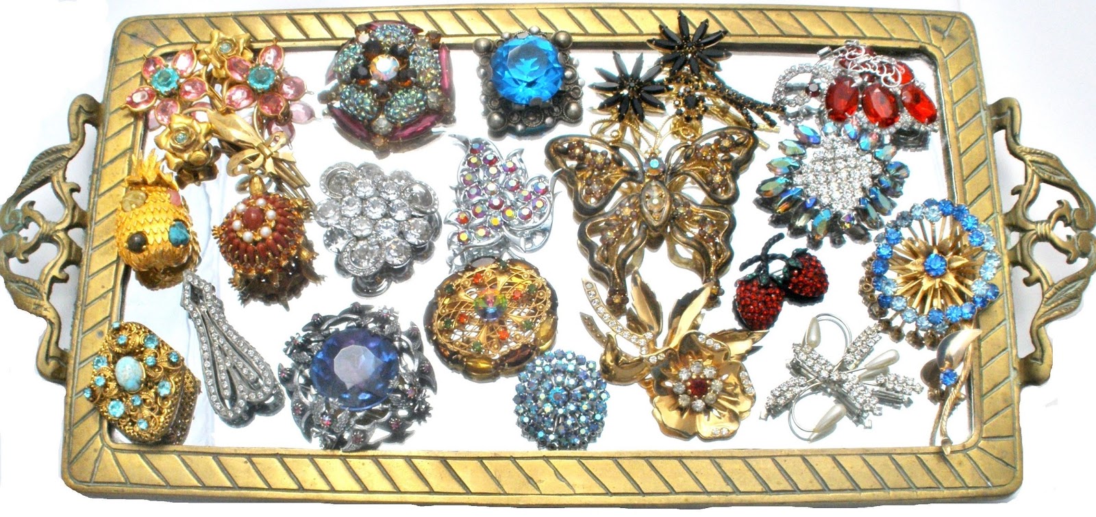The Jewelry Lady's Store Brooches are served, compliments of The
