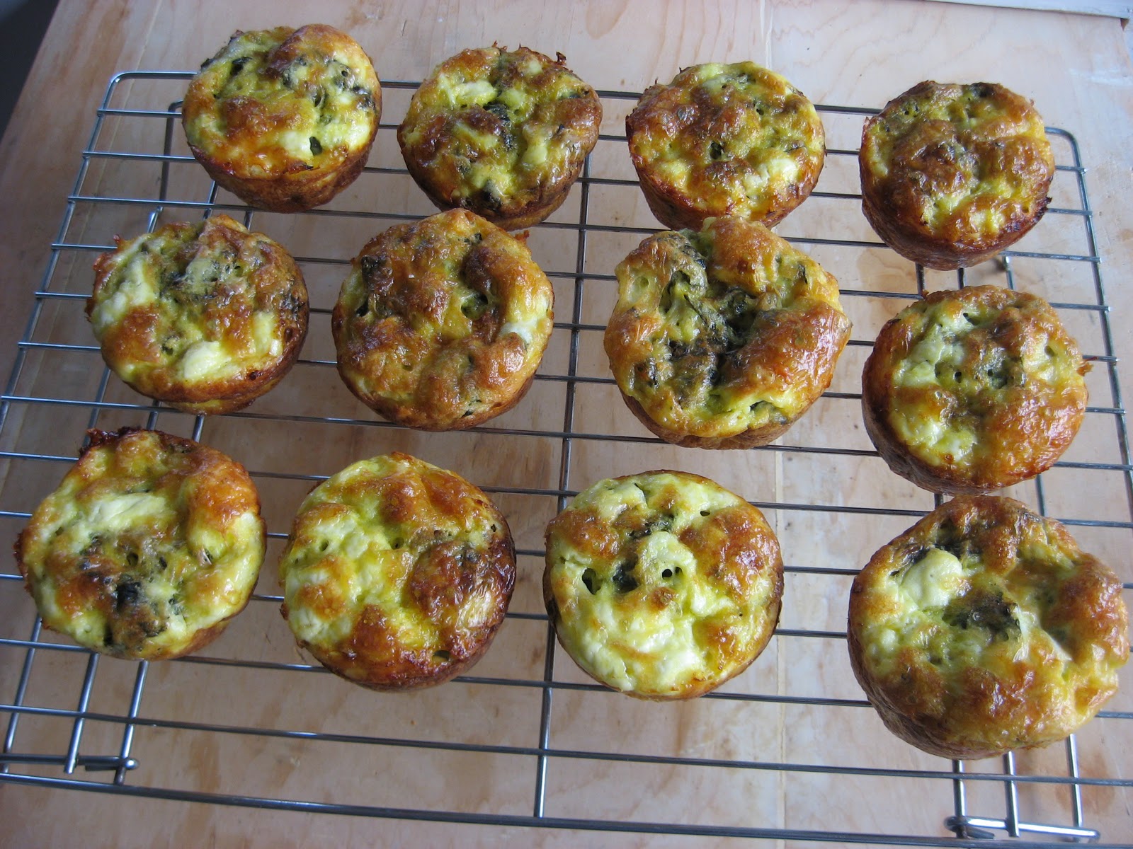 Recipes to Nourish Frittata Muffins w/ Caramelized Onions, Kale