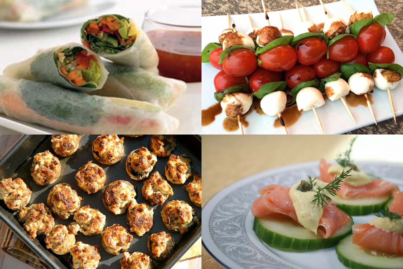 InSpiral Coaching: Healthy Party Food Recipe Round-up!