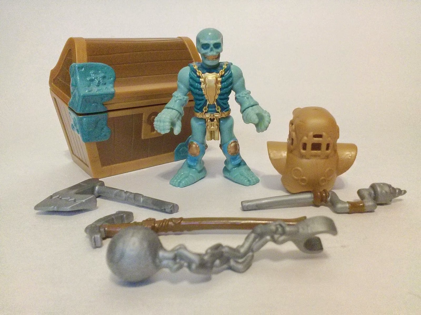 New Details about   Imaginext Pirate Skeleton Diver Figure 