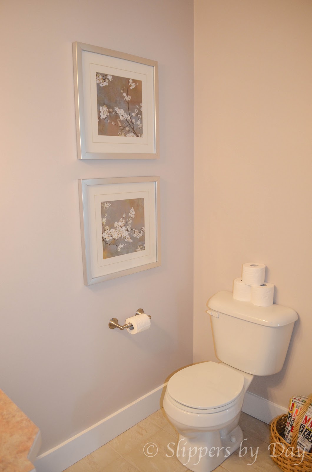 Slippers by Day Upgraded Bathroom Frames