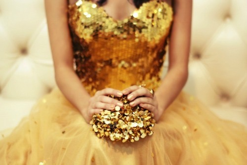 Sparkly, Gold Holiday Details by Cool Chic Style Fashion