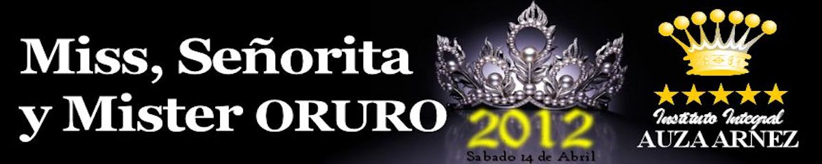 Miss Oruro 2012