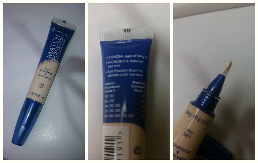 FaCE, FASHiON & LiFE: Rimmel Match Perfection Concealer Review