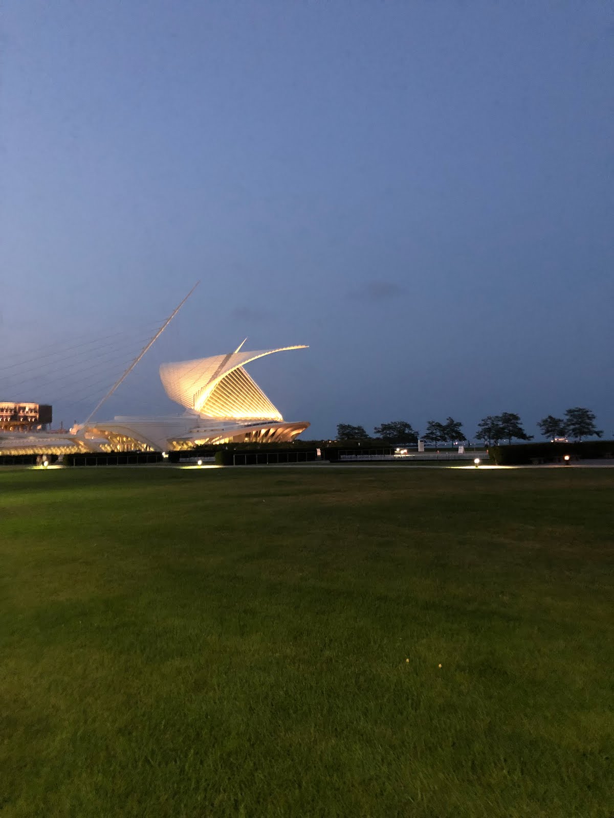 The Calatrava Addition to the Milwaukee Art Museum