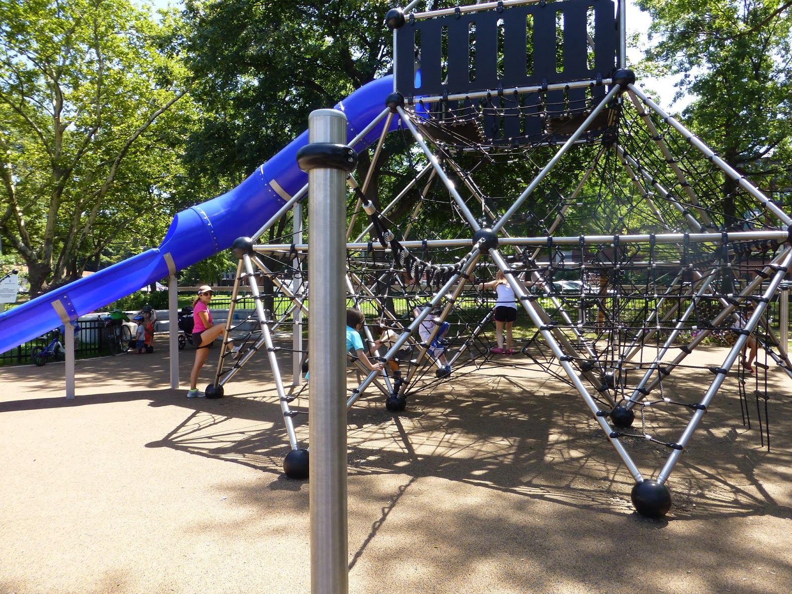Visiting Brookline Playgrounds The Esplanade Playground
