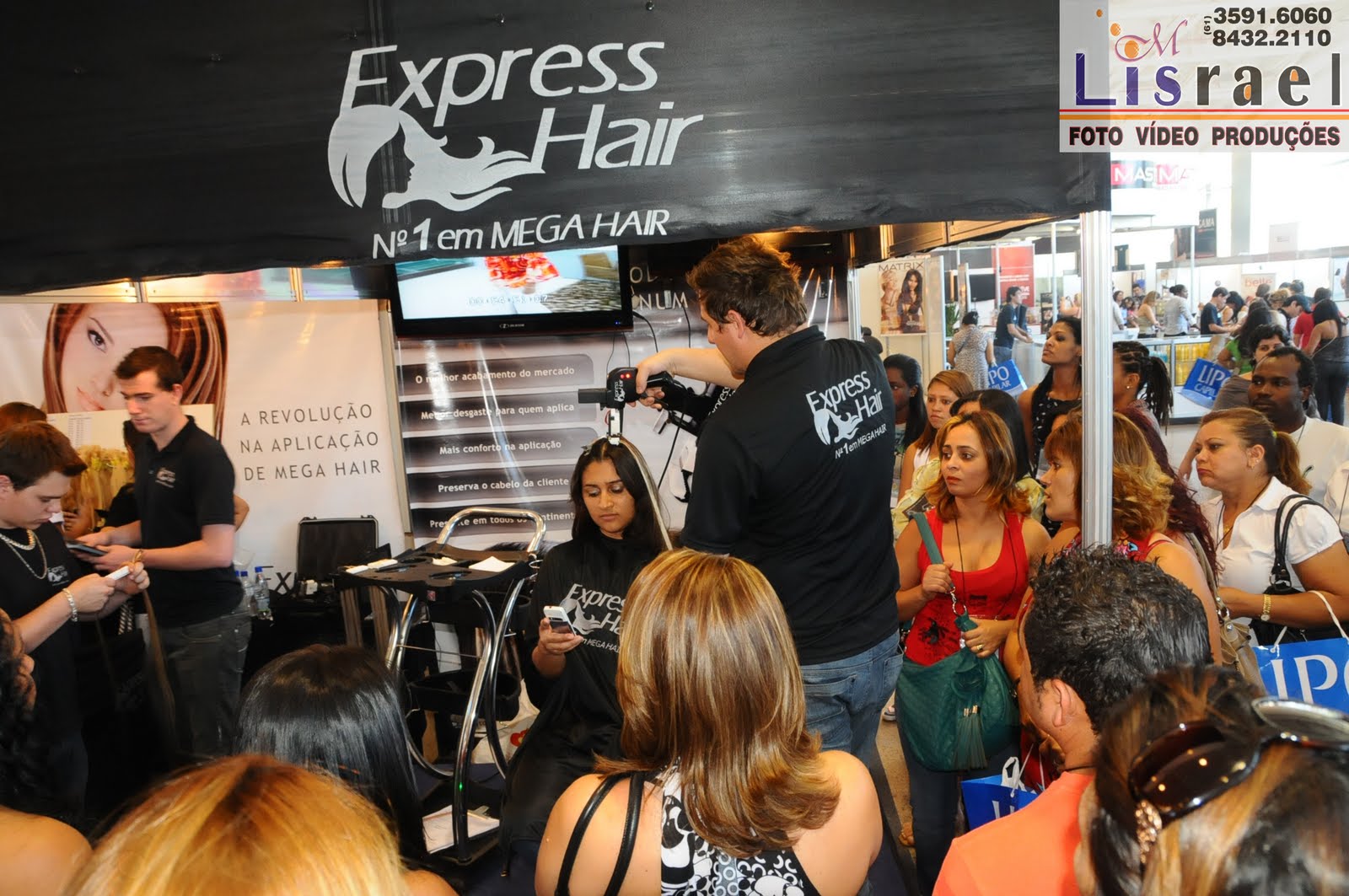 Hair Brasilia Express Hair mostrou que é possivel ter um mega hair em