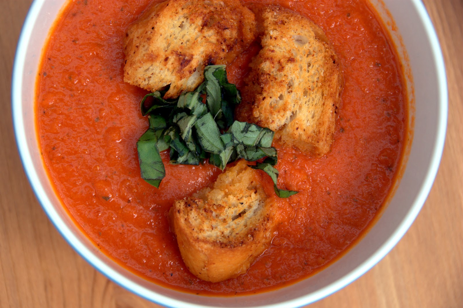 Nordstrom Cafe's Tomato Basil Soup | The Zucchini Diaries