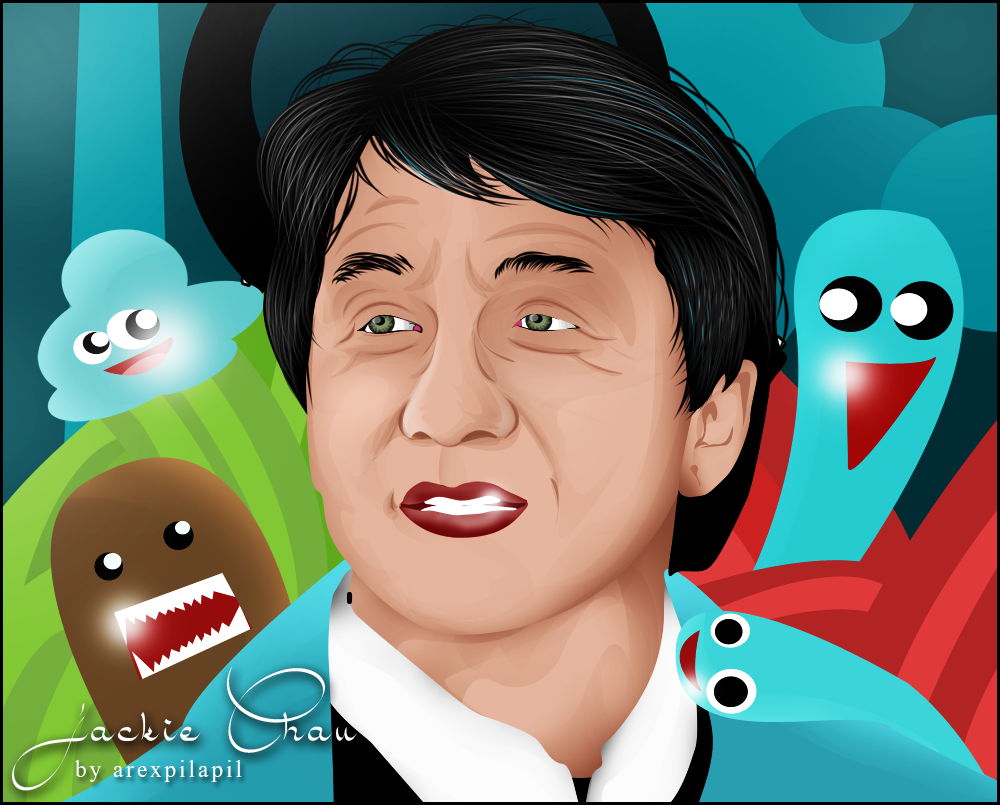 Cartoon Pictures of Jackie Chan