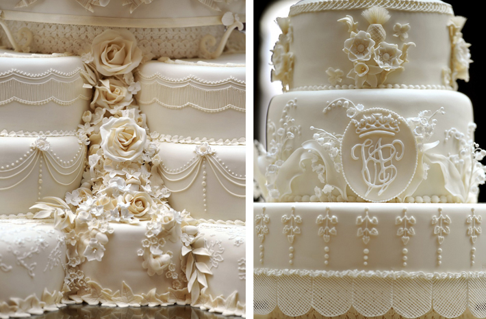 Chocoas La tarta nupcial del príncipe Guillermo y Kate