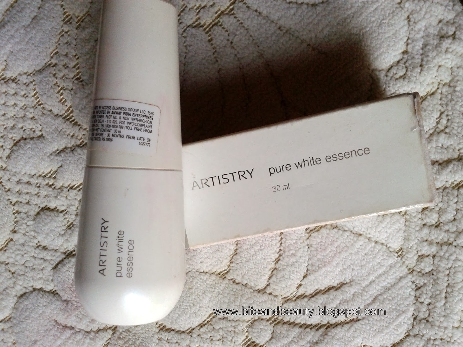 Bite And Beauty Amway Artistry Pure White Essence Review