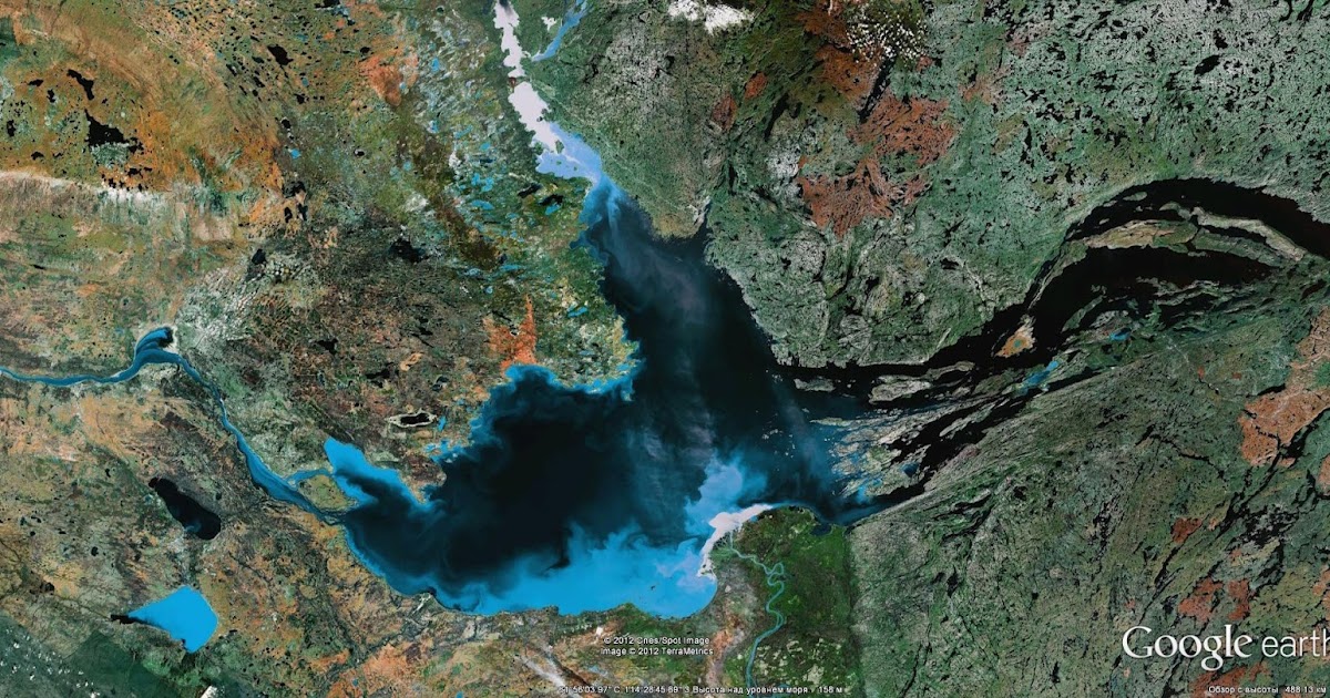 Stop frames of the Great Slave Lake...