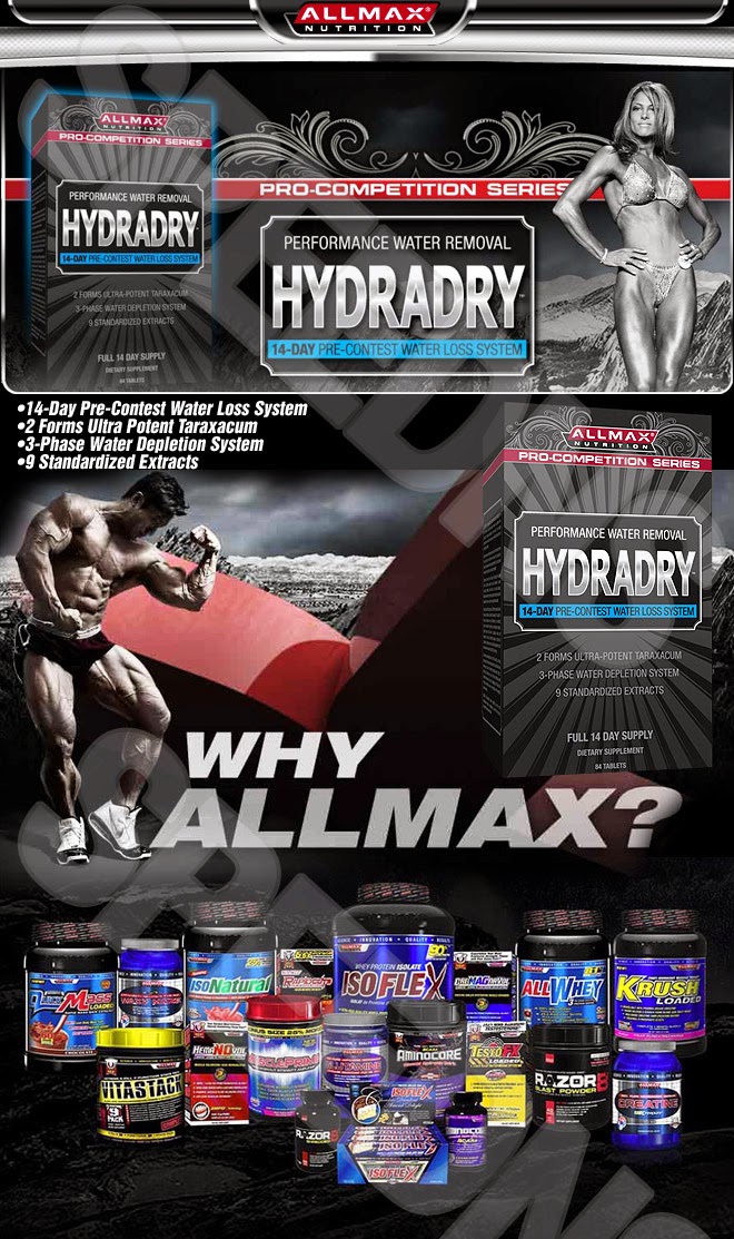 SPEEDNS (스피드엔에스) 헬스보충제 다이어트 DIET Allmax Nutrition Hydradry [수분제거