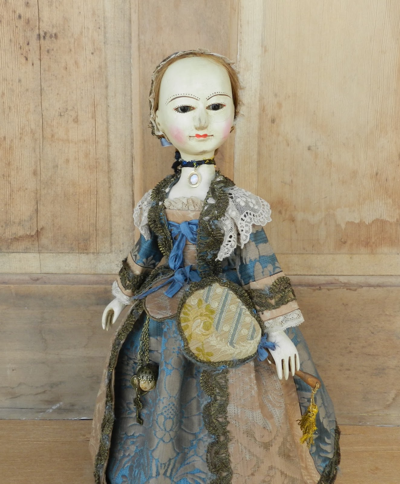 old wooden dolls