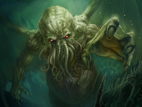 The Call of Cthulhu is one of H P Lovecraft's most popular works