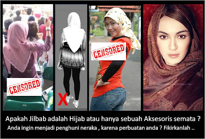 BERJILBAB TAPI TELANJANG | adolescent imagination