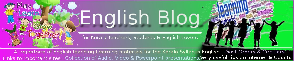 englishforkeralasyllabus.com - A website 4 Kerala Syllabus English Teachers and Students