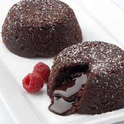 CHOCOLATE LAVA CAKES