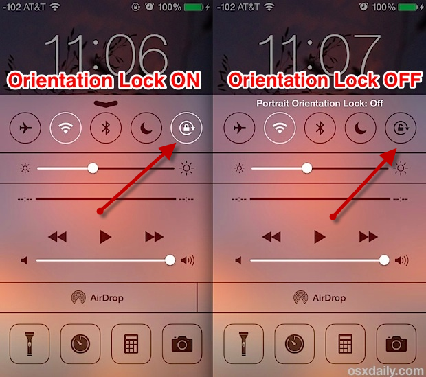 How To Unlock Screen Orientation On Iphone 6 How To Unlock Screen Orientation On Iphone 6