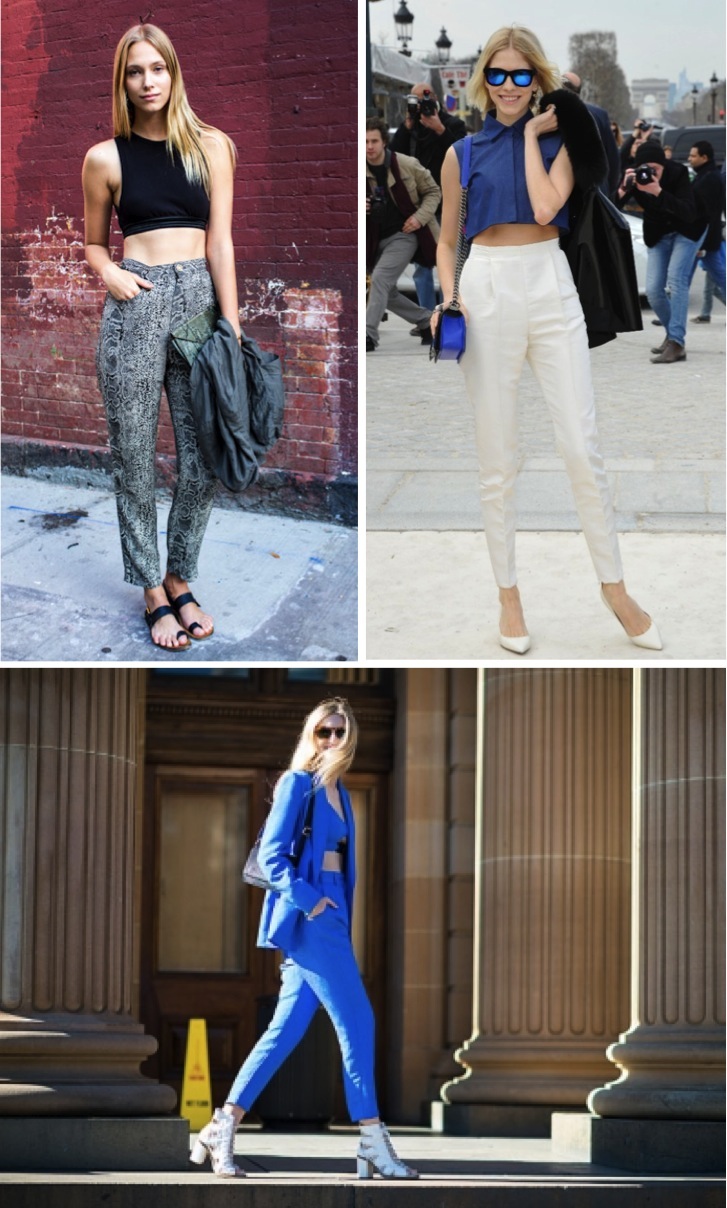 cropped top street style