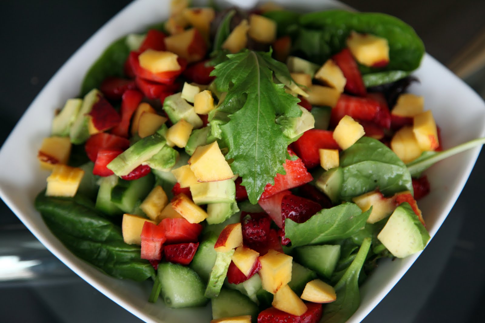 Raw Therapy A Fruity Green Salad