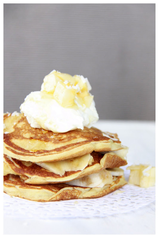 Coconut Spelt Pancakes
