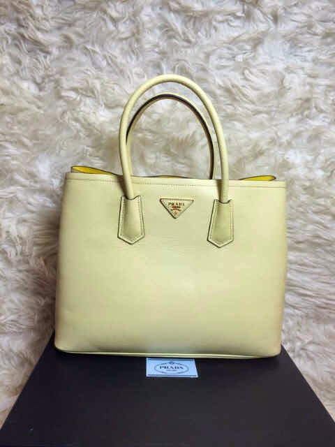 LOVELY BRANDED BAGS : Prada PRADA Double Bag Taiga ori Leather ...  