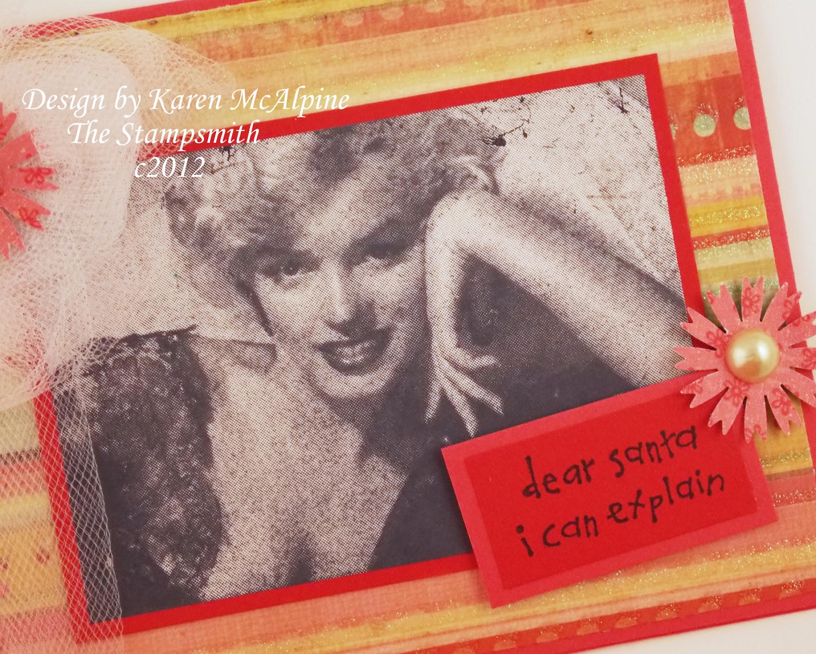 Card santa holiday dreaming creating Dreaming and Creating: Santa I Can Explain! - Sassy Holiday Card