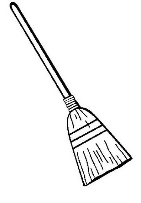 Utiles de limpieza para colorear - Imagui