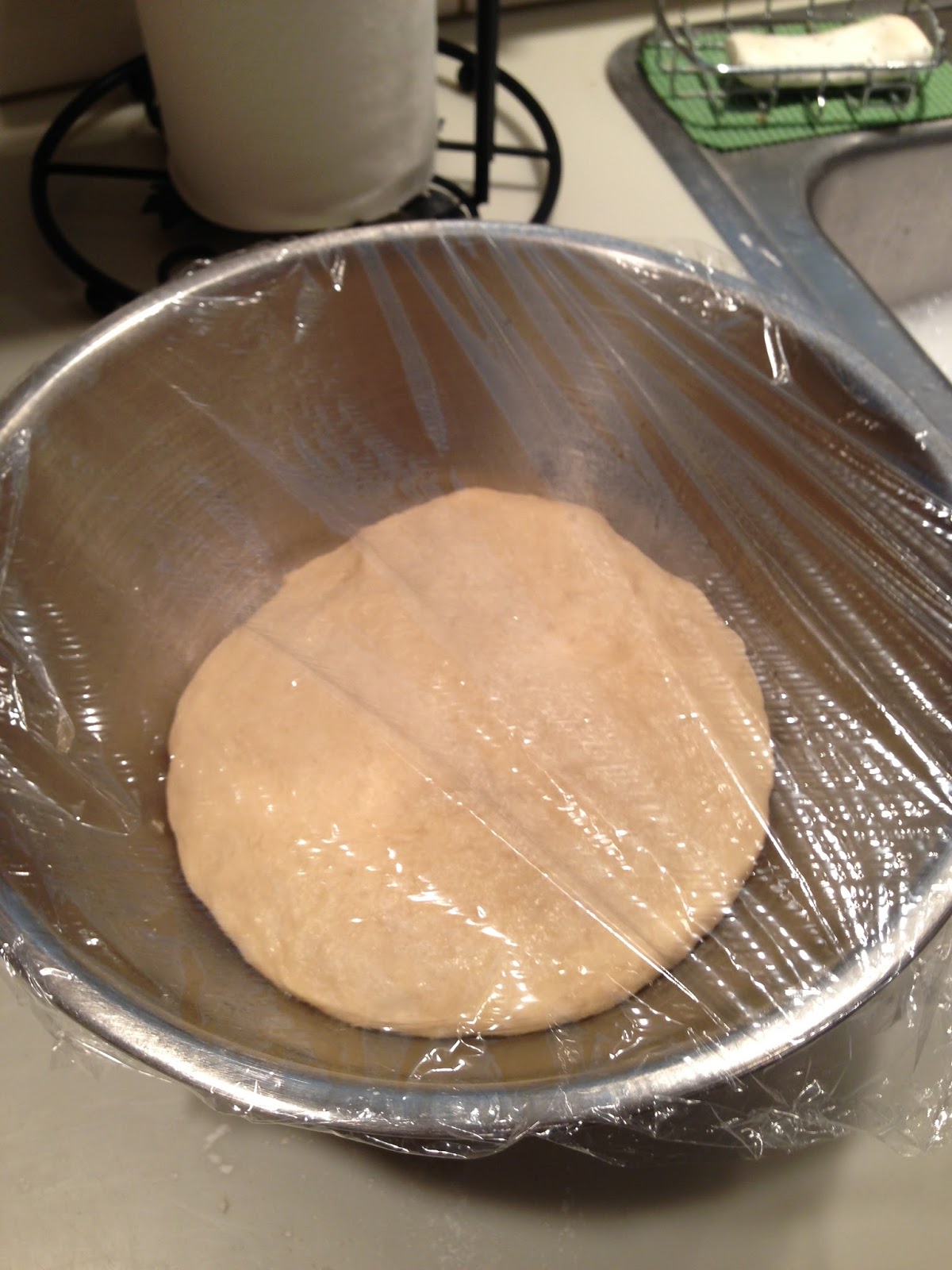 The Swedish Chef Frosted Cheesy Garlic Herb Yeast Buns