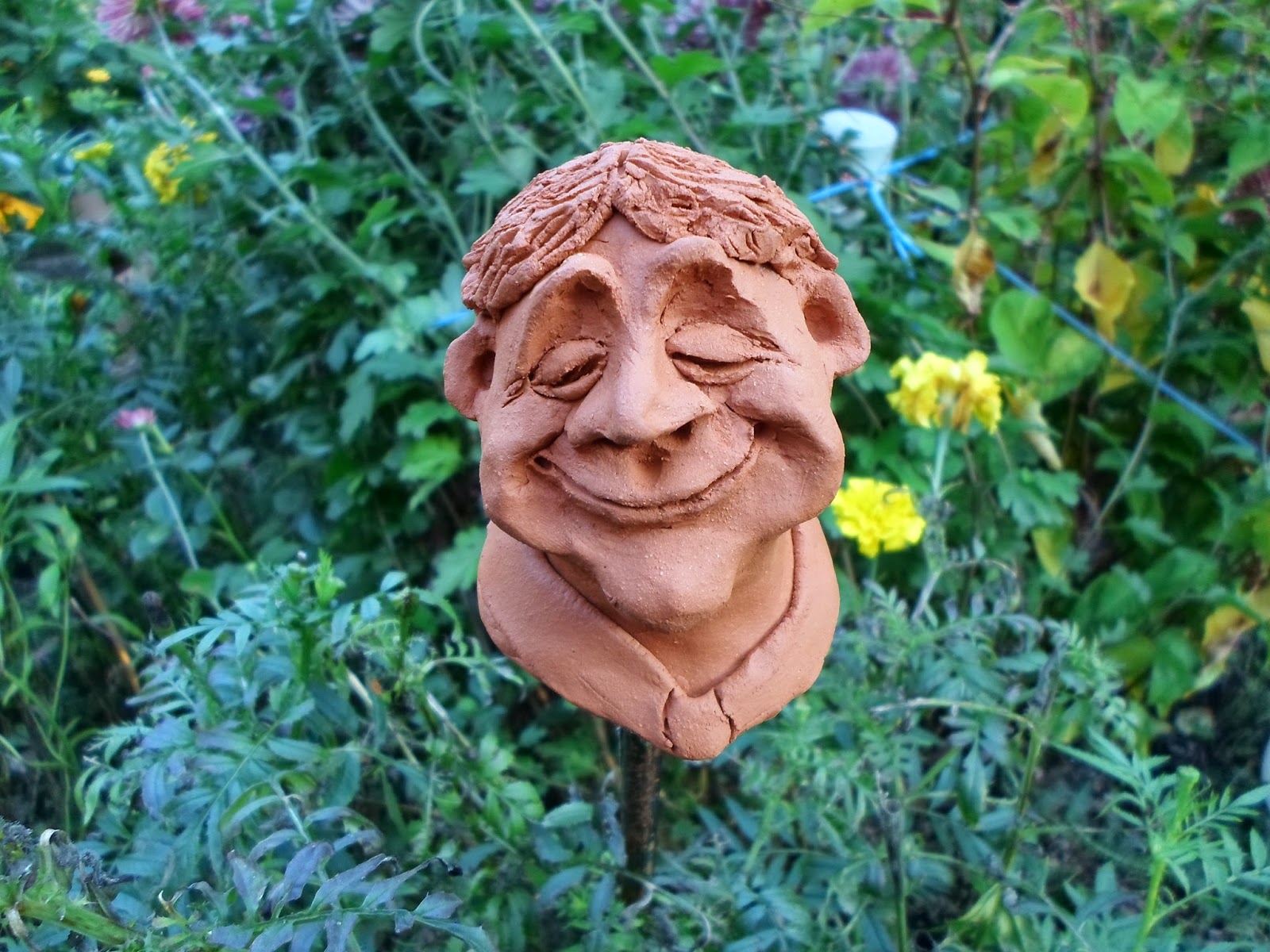 Bine S Tonfiguren Fur Haus Garten November 2014