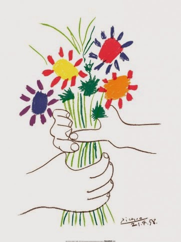 Bouquet de fleurs de Pablo Picasso