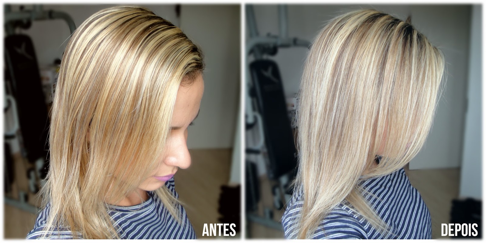 Dose de Beleza: Passo a Passo: Banho de Brilho em Cabelo Loiro - Truque