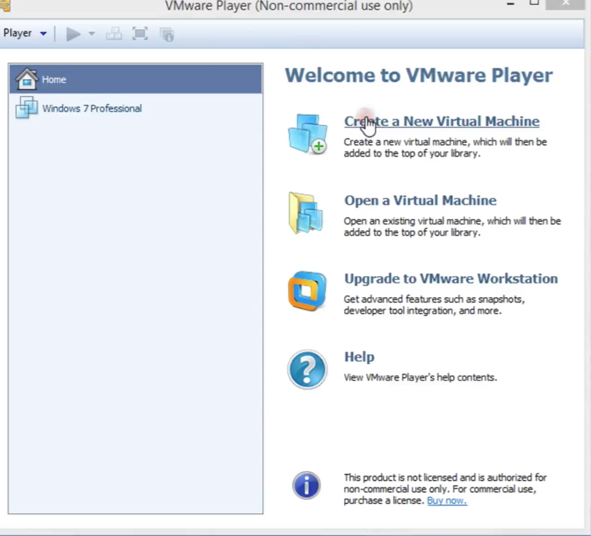 vmware win7 image vmware win7 image