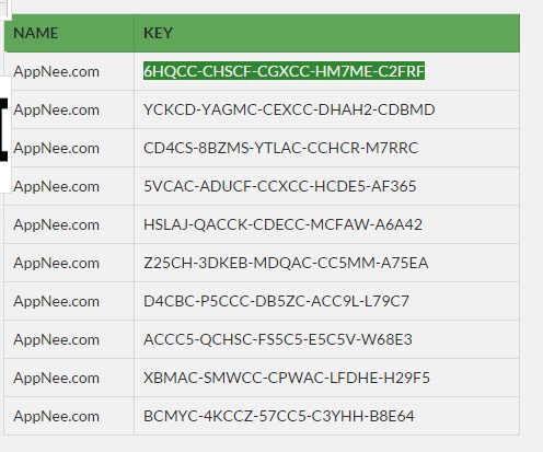 Camtasia Software Key And Name